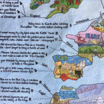 Serviette de voyage «bucketlist» – Image 3