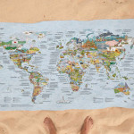 Serviette de voyage «bucketlist» – Image 9