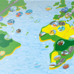 carte interactive pour enfant