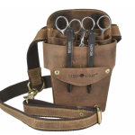Barber bag vintage leather - Image 3