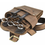 Barber bag vintage leather - Image 2