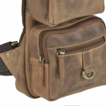 sac à bandoulière cuir vintage I. - Image 4