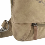 Vintage aviator crossbody bag camel / khaki - Image 9