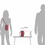 Sac à bandoulière mobile NAPPA RFID protect. – Image 11