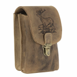 Vintage outdoor beltbag leather Stag - Image 7