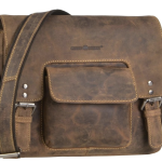 Vintage messenger leather - Image 3