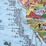 surfing spots travel towel - Image 10